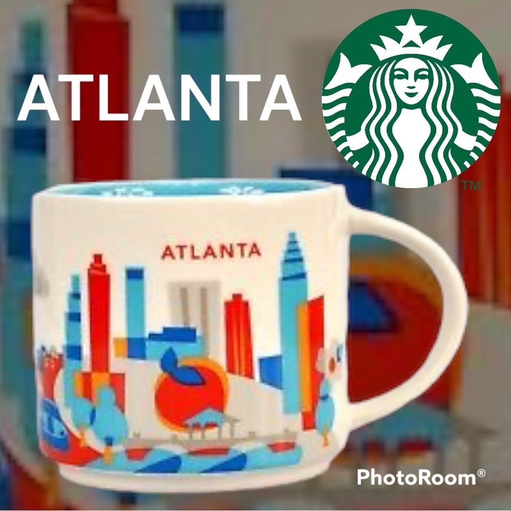 Starbucks ATLANTA “you are here” collection mug